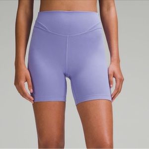 Lululemon Align Curve Seam High-Rise Short 6” Dark Lavender